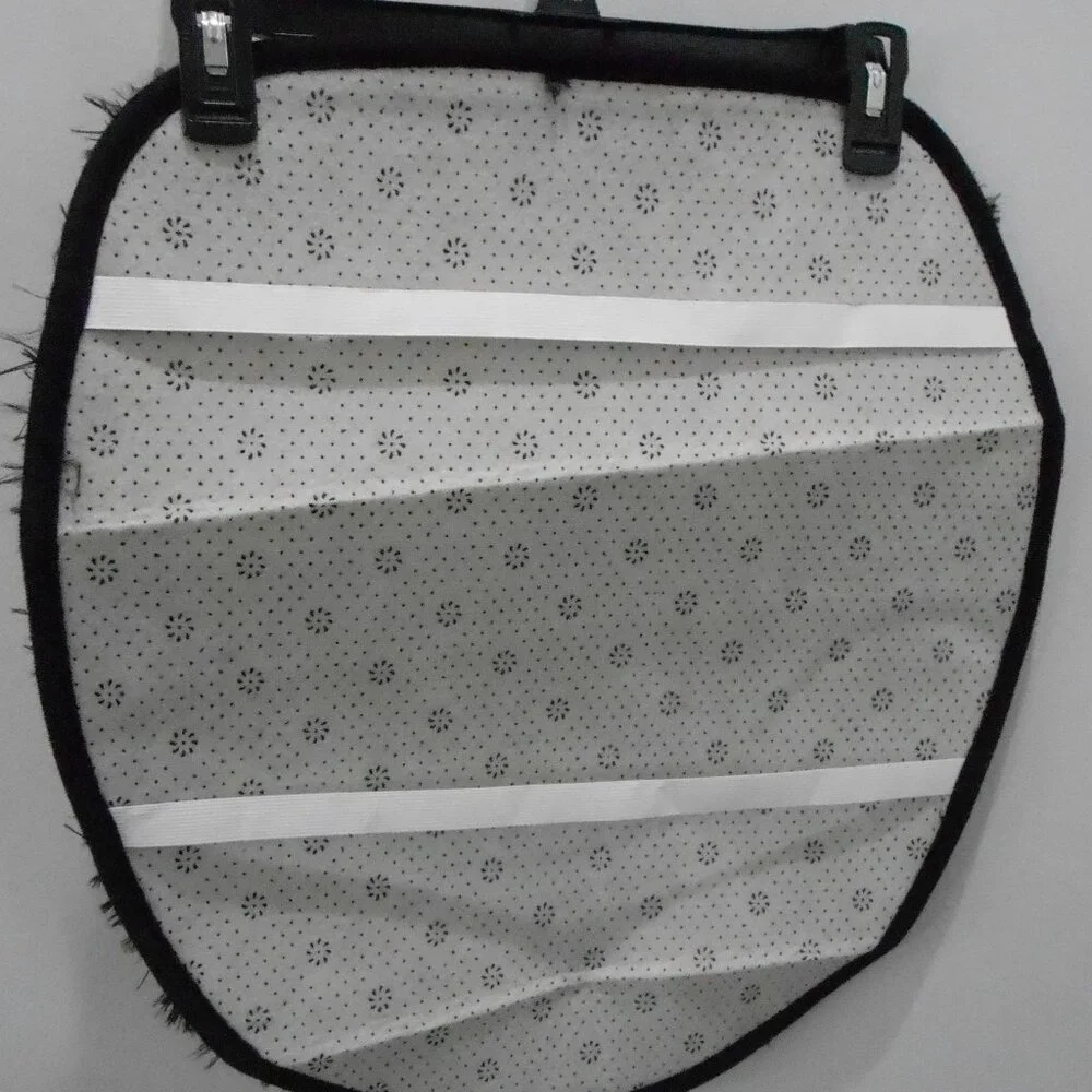 Black Bathroom Rug 3 Pc Set-Shaggy Bath Mat, Toilet Seat Cover, U Shape Rug-NEW